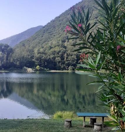 L'Angolino Di Magda: On The Lake-Private Beach! Ghirla 外观 照片