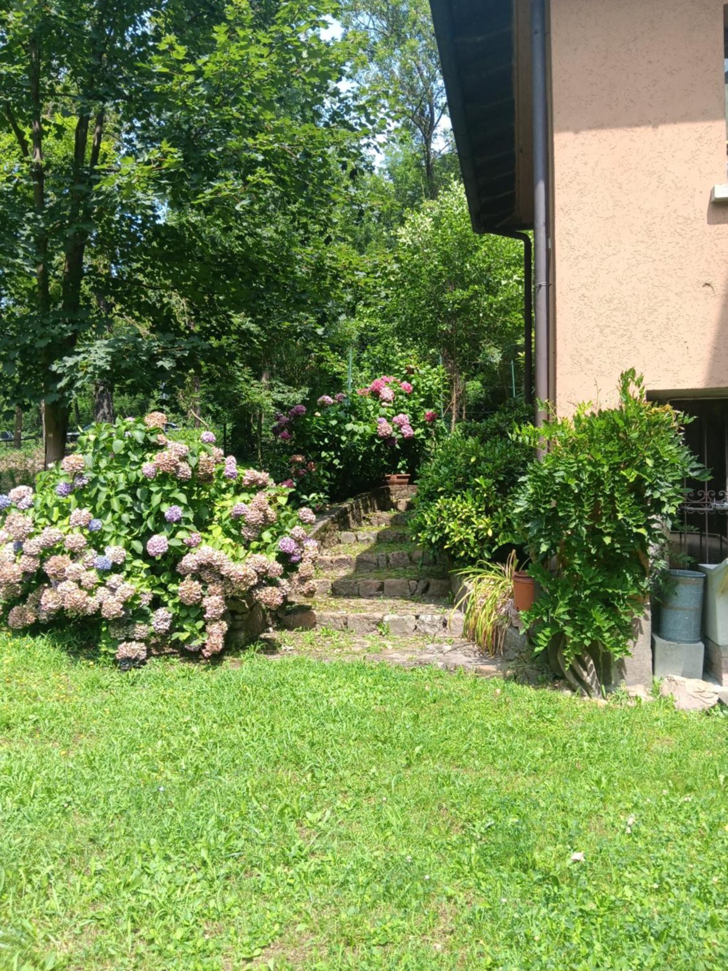 L'Angolino Di Magda: On The Lake-Private Beach! Ghirla 外观 照片